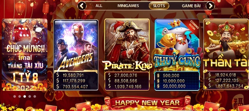 Slot game đặc sắc tại cổng game bài Vin89